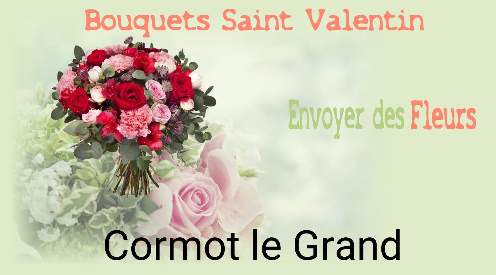 Roses de Saint-Valentin livrées à Cormot-le-Grand